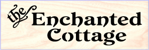 The Enchanted Cottage sign